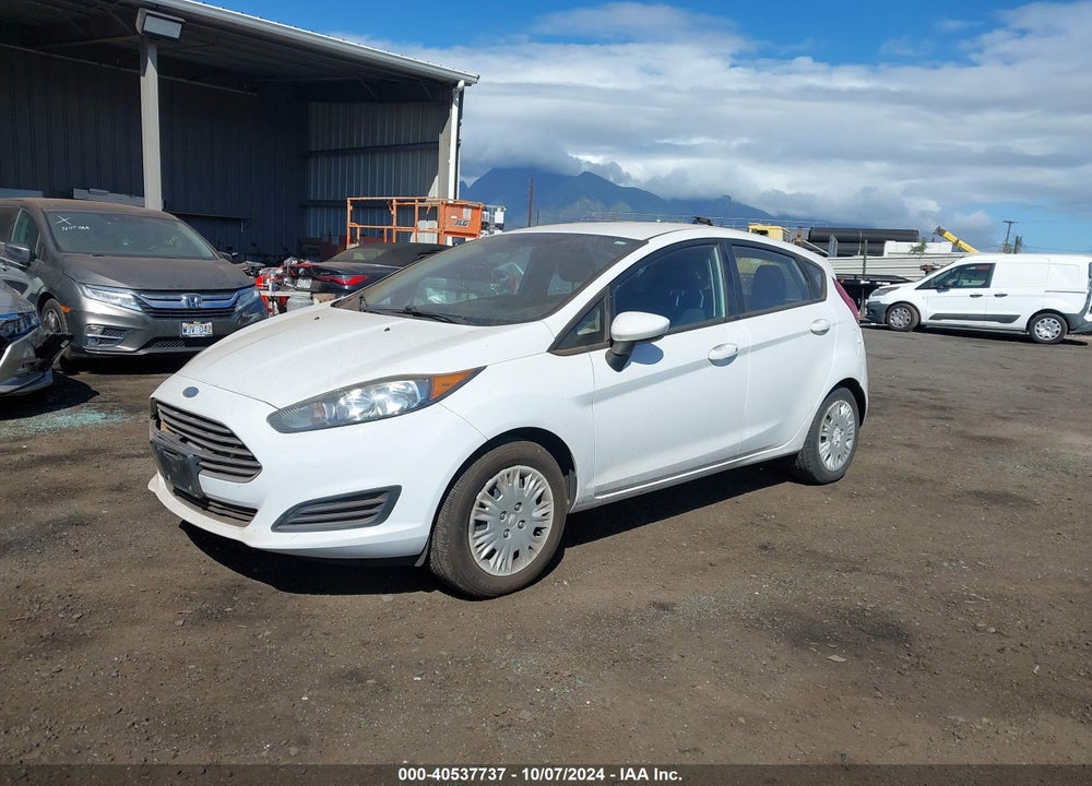 2017 FORD FIESTA S VIN: 3FADP4TJ9HM104459