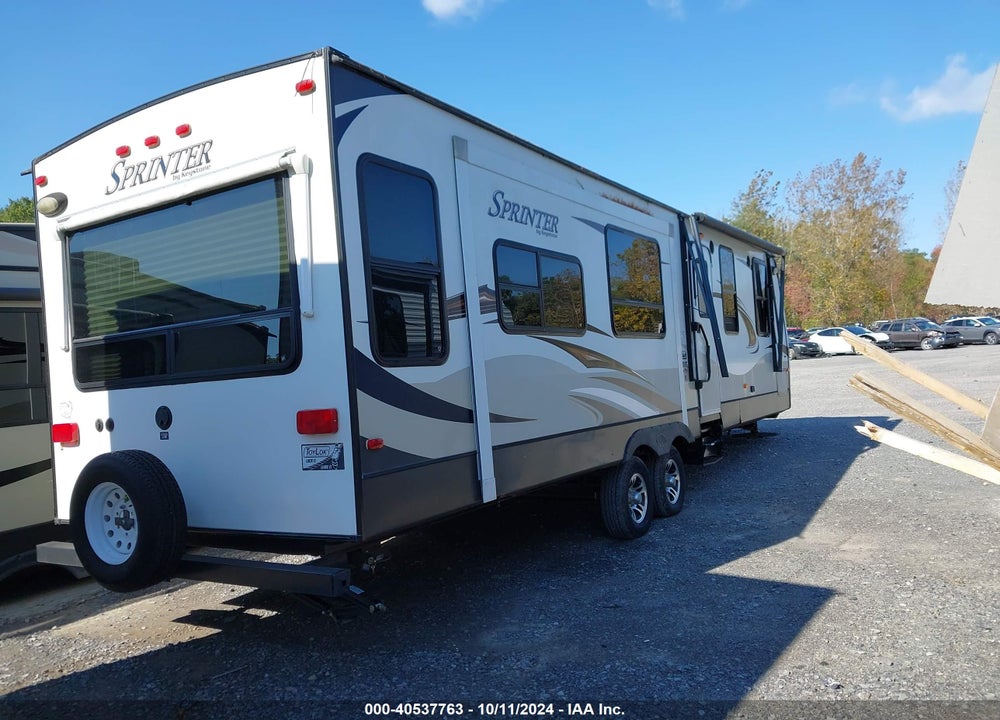 2012 KEYSTONE SPRINTER OTHER VIN: 4YDT3312XC1532597