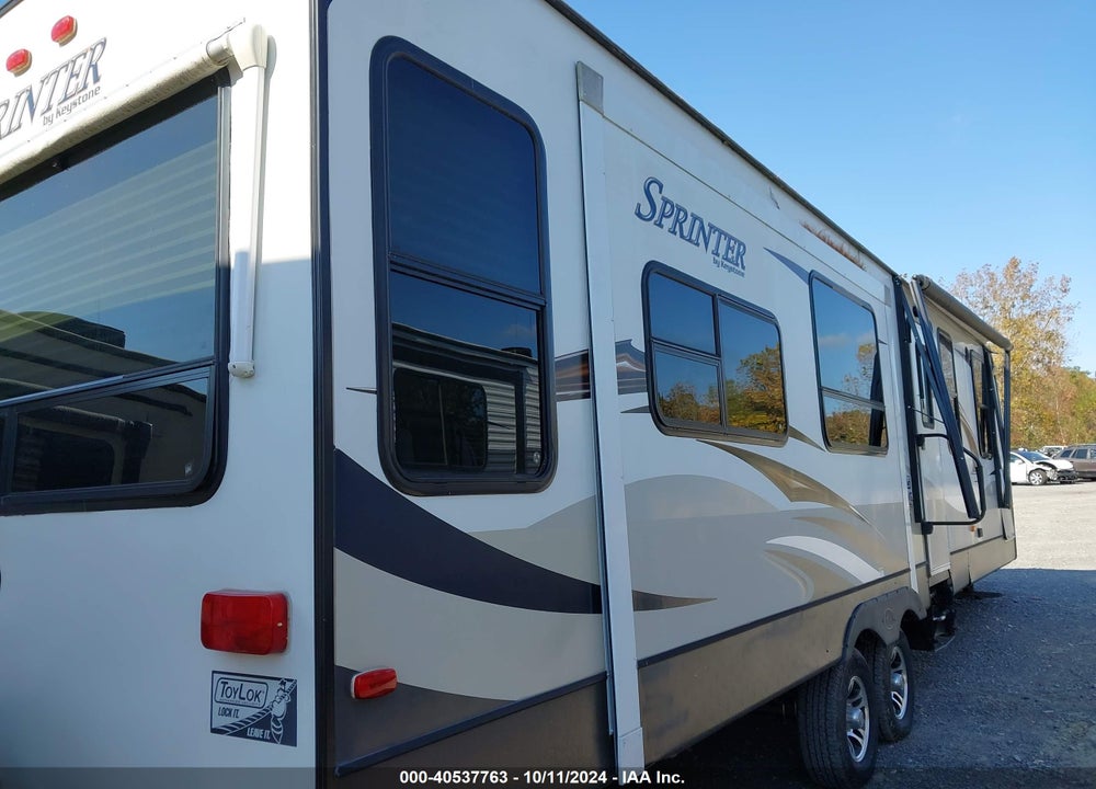 2012 KEYSTONE SPRINTER OTHER VIN: 4YDT3312XC1532597