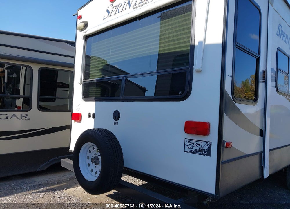 2012 KEYSTONE SPRINTER OTHER VIN: 4YDT3312XC1532597