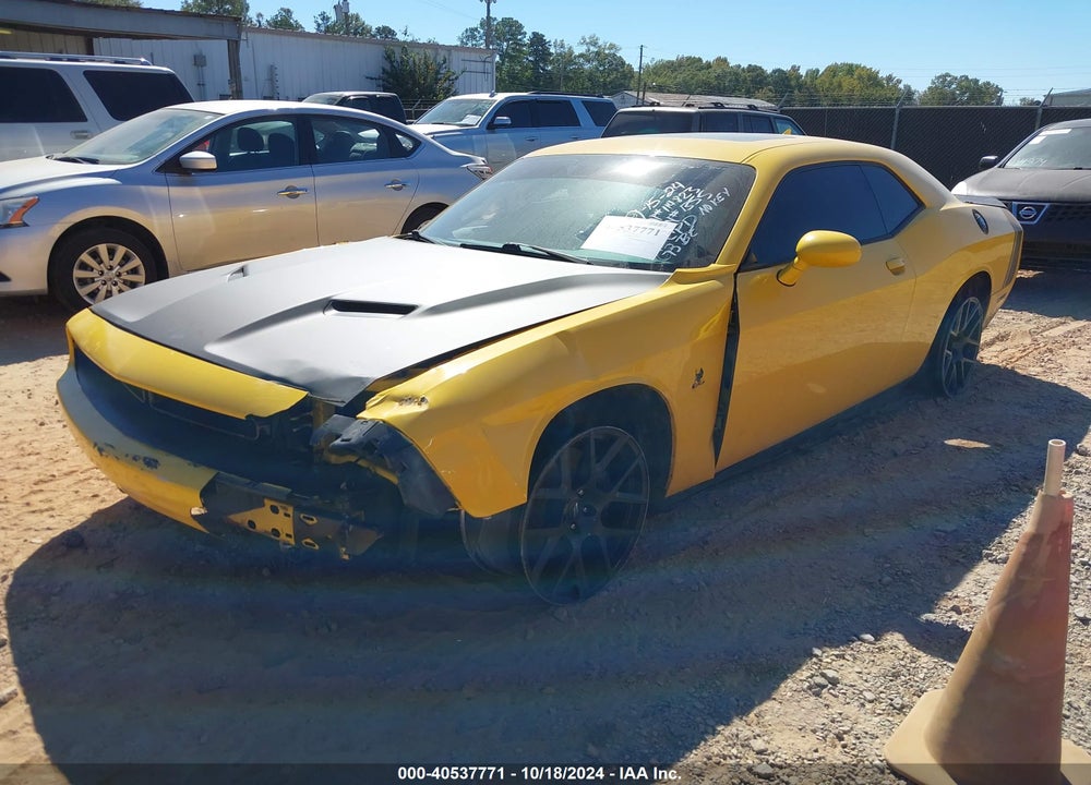 2017 DODGE CHALLENGER R/T SCAT PACK VIN: 2C3CDZFJ3HH601355