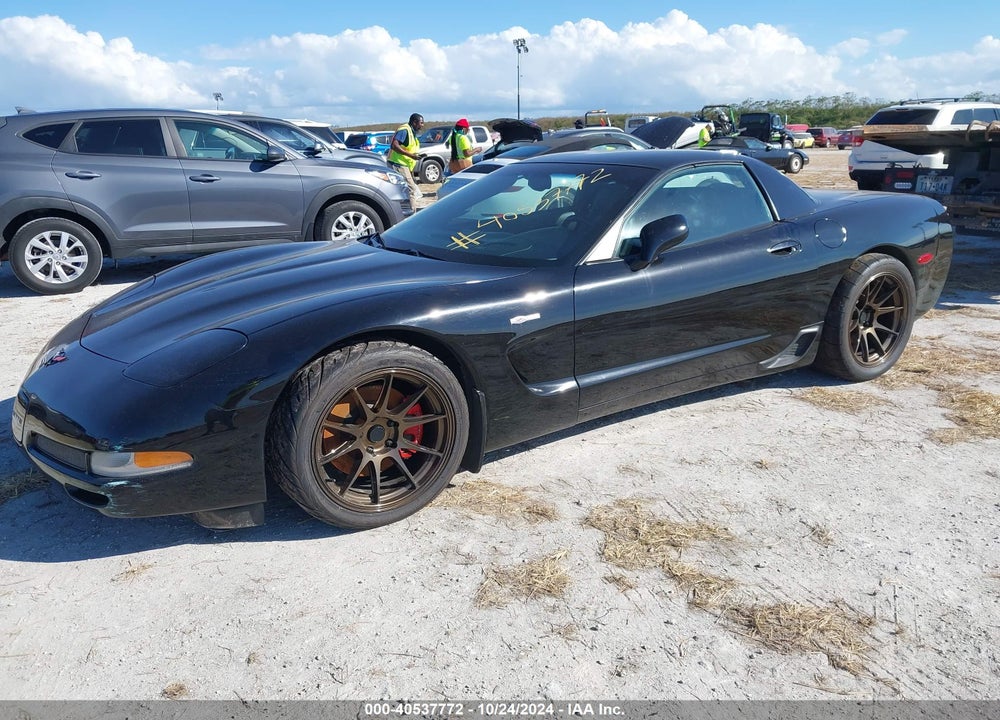 2004 CHEVROLET CORVETTE Z06 HARDTOP VIN: 1G1YY12S245113580