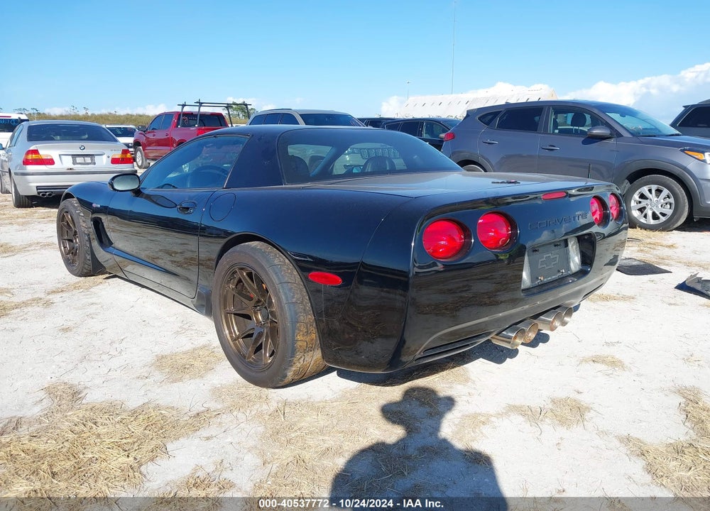 2004 CHEVROLET CORVETTE Z06 HARDTOP VIN: 1G1YY12S245113580