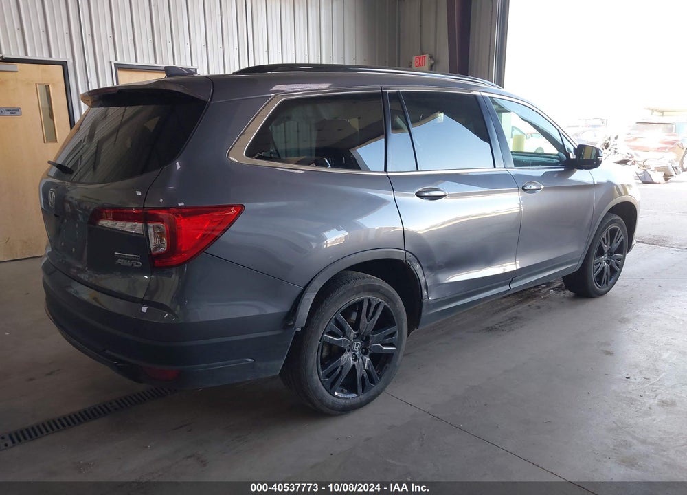 2022 HONDA PILOT AWD SPECIAL EDITION VIN: 5FNYF6H24NB071981
