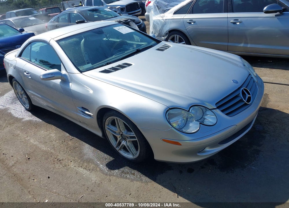 2005 MERCEDES-BENZ SL 500 VIN: WDBSK75F85F106224