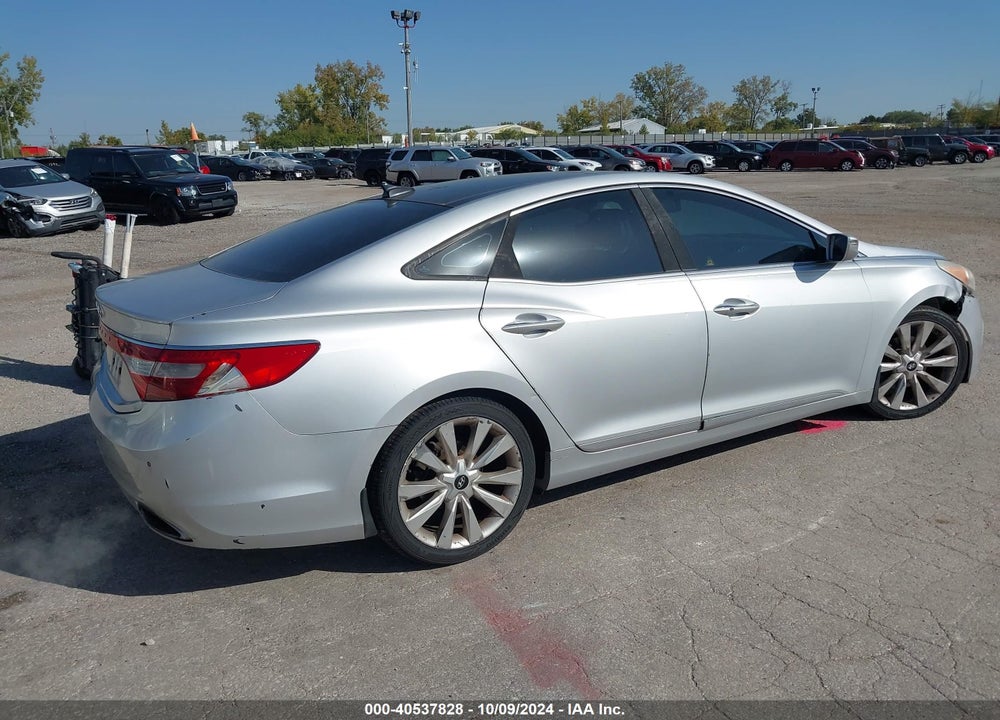 2013 HYUNDAI AZERA VIN: KMHFH4JGXDA213751