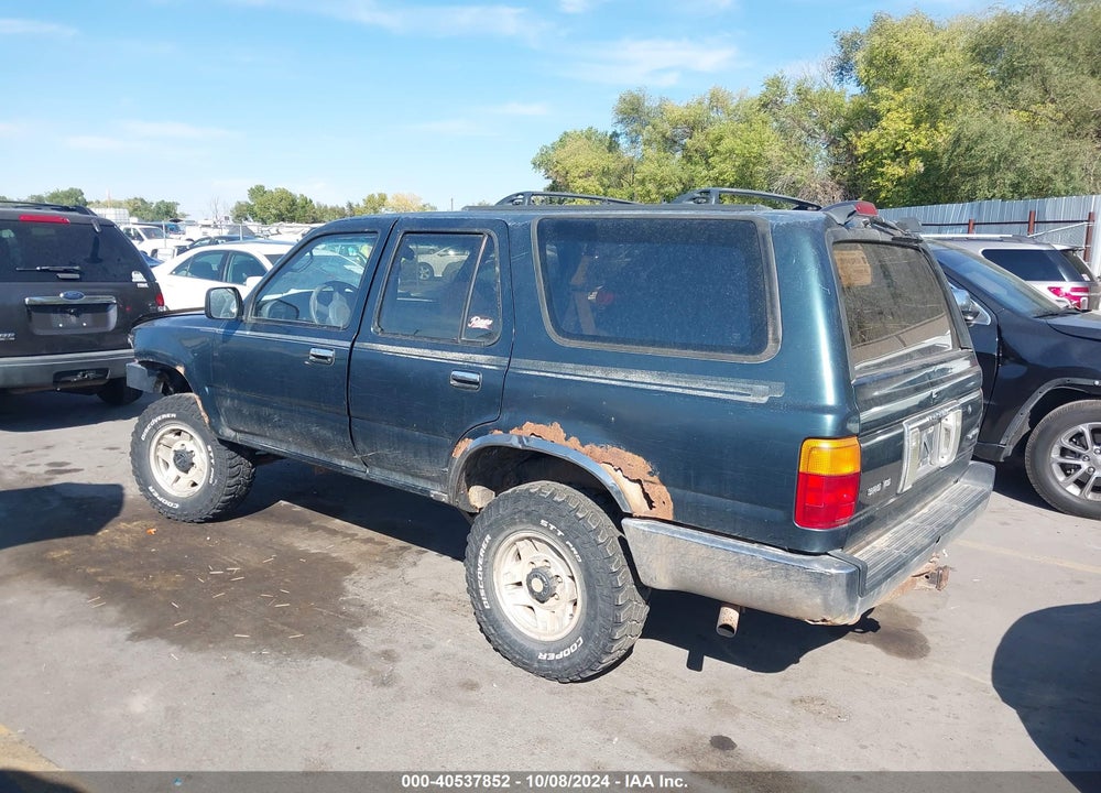 1995 TOYOTA 4RUNNER VN39 SR5 VIN: JT3VN39W8S8081130