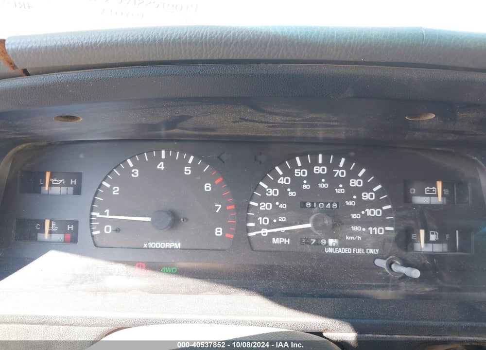 1995 TOYOTA 4RUNNER VN39 SR5 VIN: JT3VN39W8S8081130