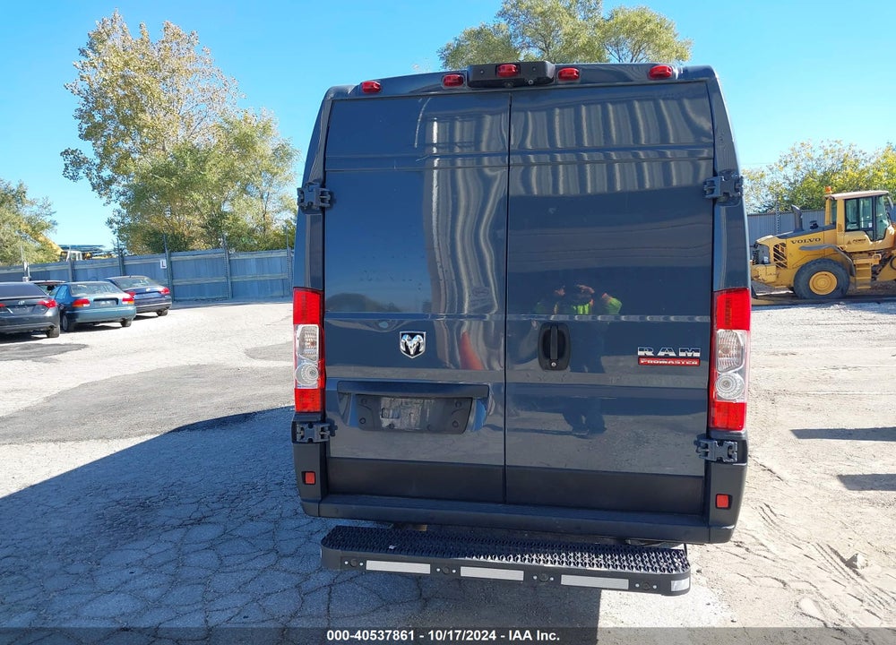 2019 RAM PROMASTER 3500 CARGO VAN HIGH ROOF 159 WB EXT VIN: 3C6URVJG7KE544867