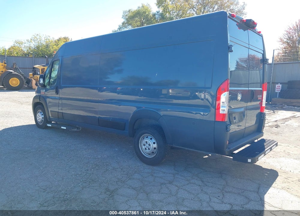 2019 RAM PROMASTER 3500 CARGO VAN HIGH ROOF 159 WB EXT VIN: 3C6URVJG7KE544867