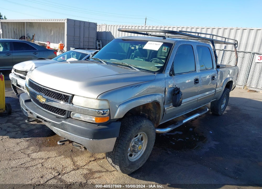 2002 CHEVROLET SILVERADO 2500HD LT VIN: 1GCHK23U72F231890