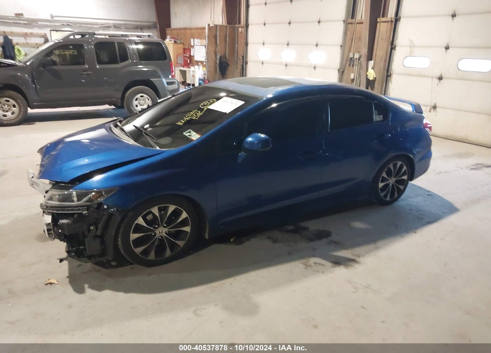 2013 HONDA CIVIC SI VIN: 2HGFB6E57DH703612