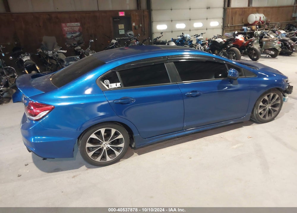 2013 HONDA CIVIC SI VIN: 2HGFB6E57DH703612