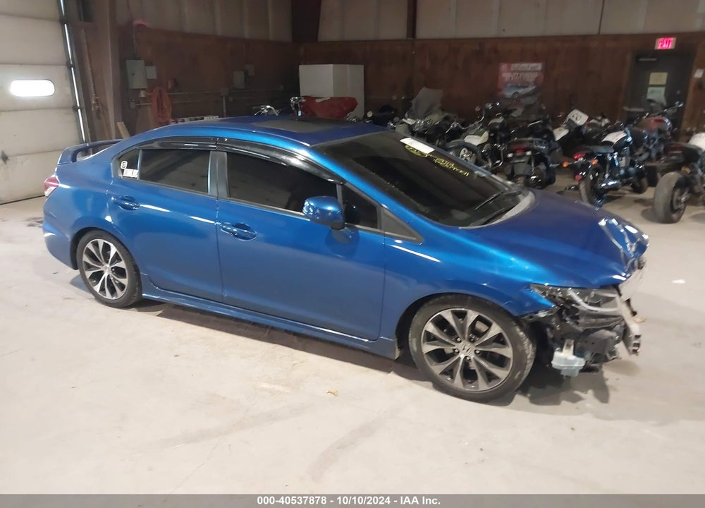 2013 HONDA CIVIC SI VIN: 2HGFB6E57DH703612