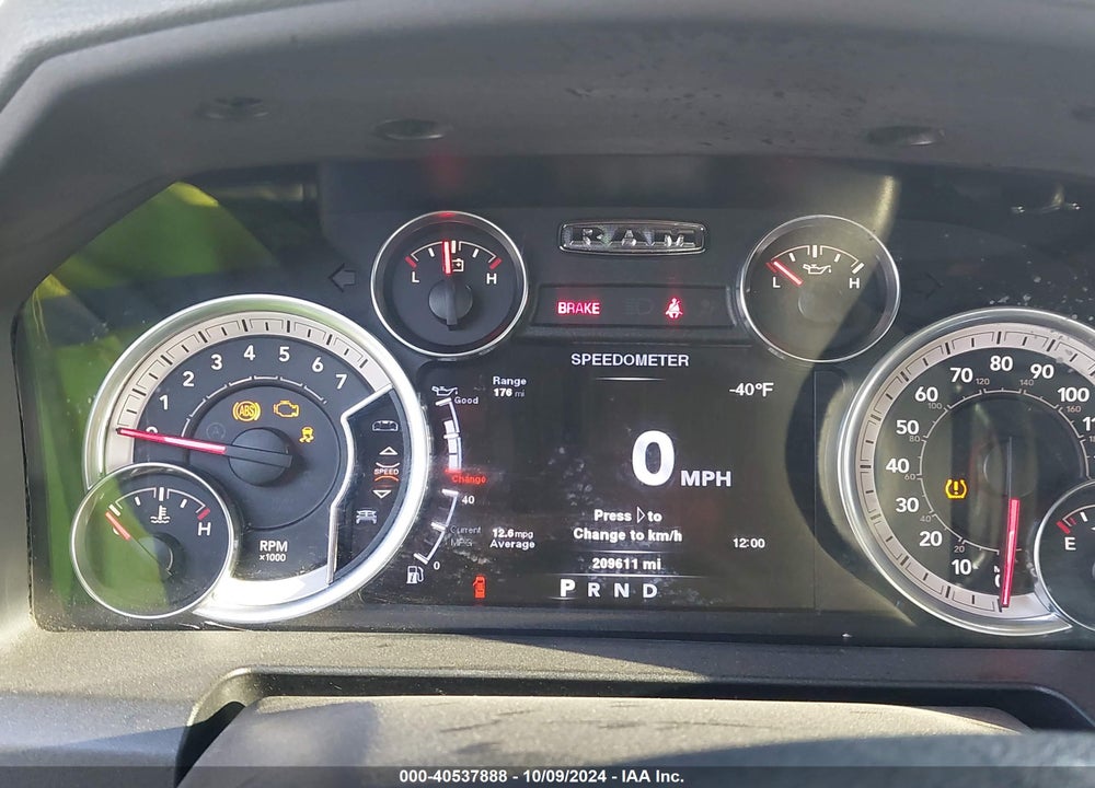 2013 RAM 1500 BIG HORN VIN: 1C6RR7LT0DS677207
