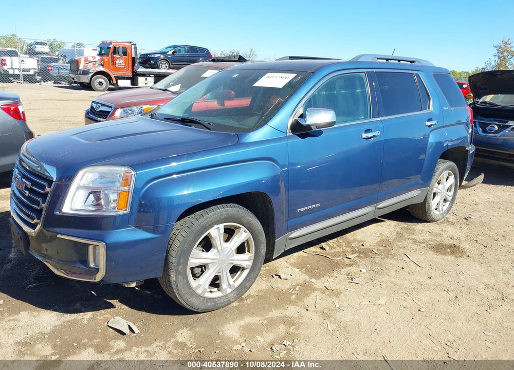 2017 GMC TERRAIN SLT VIN: 2GKFLUE36H6141156