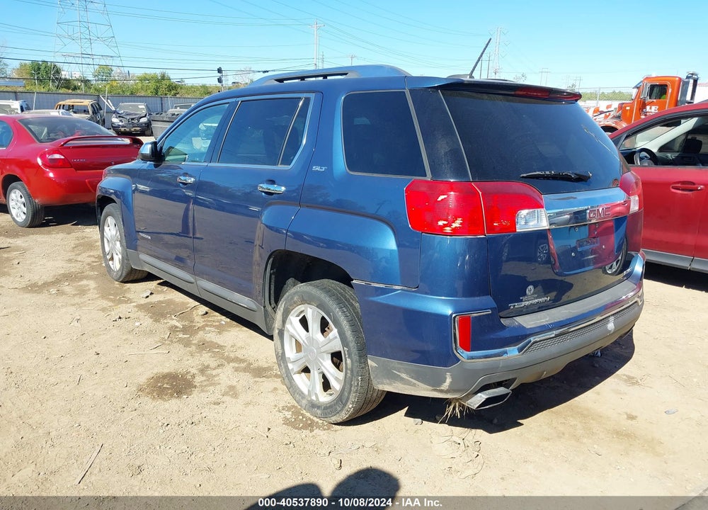 2017 GMC TERRAIN SLT VIN: 2GKFLUE36H6141156