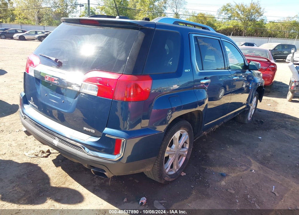 2017 GMC TERRAIN SLT VIN: 2GKFLUE36H6141156