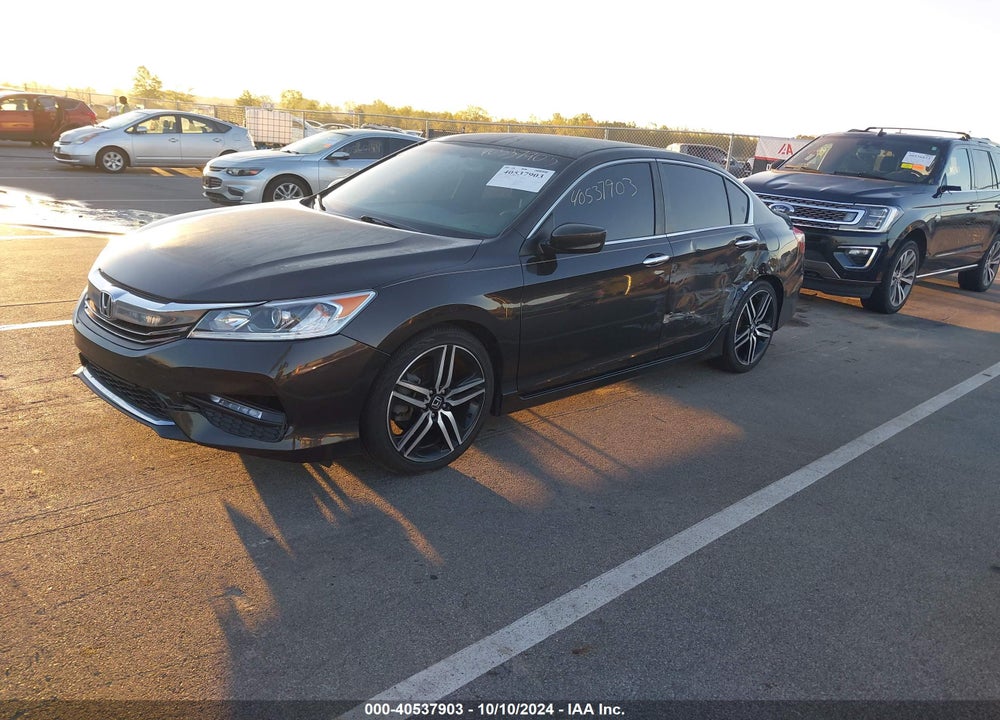 2016 HONDA ACCORD SPORT VIN: 1HGCR2F50GA119691