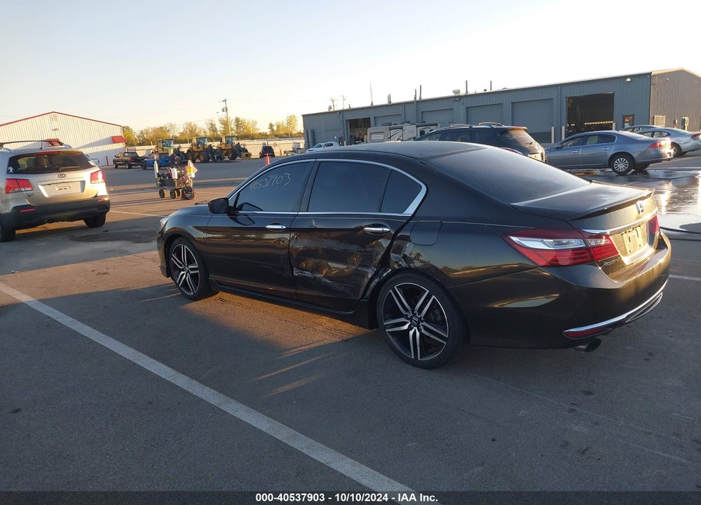 2016 HONDA ACCORD SPORT VIN: 1HGCR2F50GA119691
