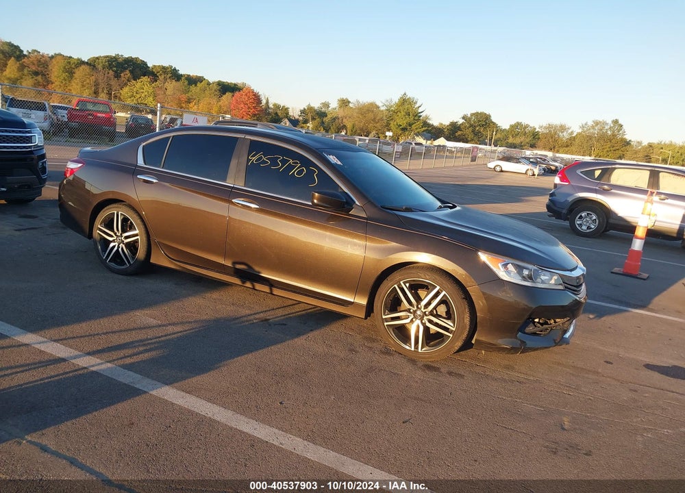 2016 HONDA ACCORD SPORT VIN: 1HGCR2F50GA119691