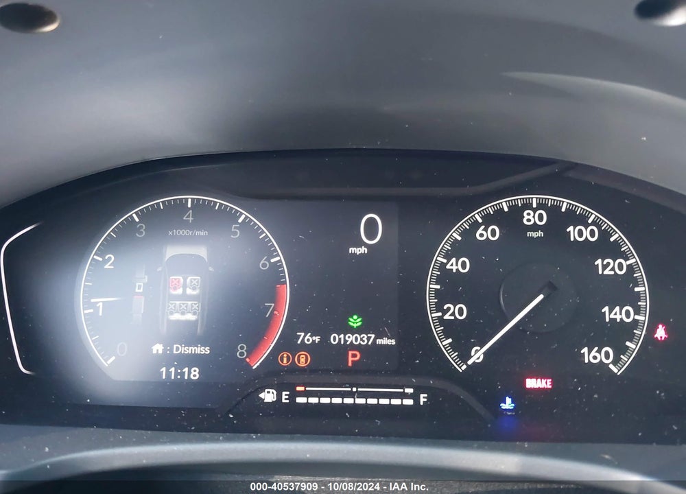2024 HONDA CIVIC EX-L VIN: 19XFL1H74RE007935