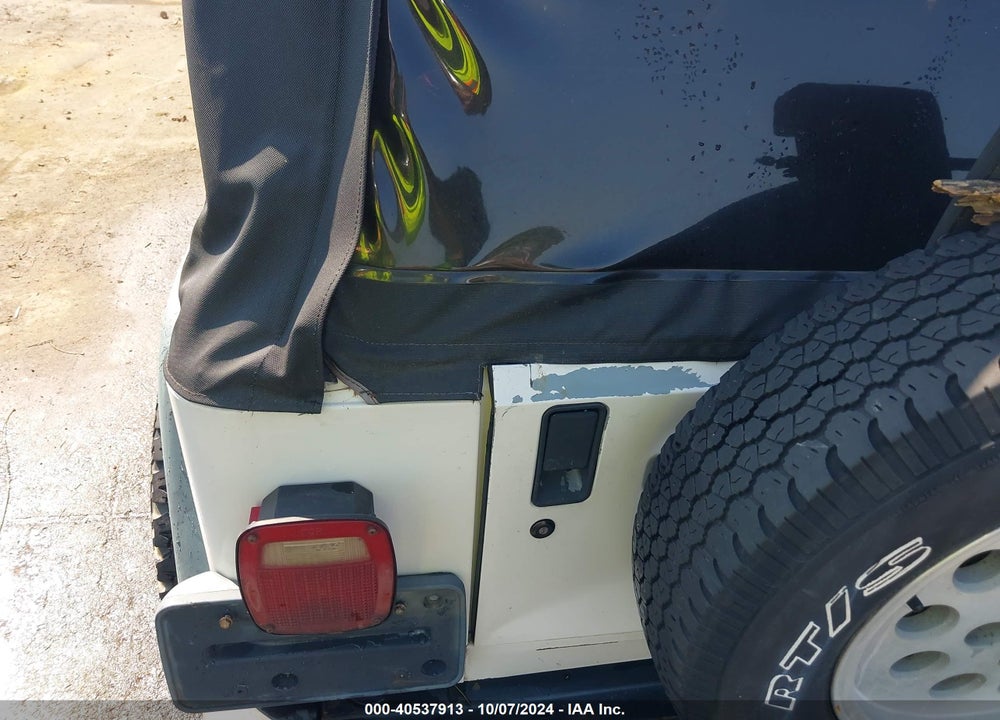 1997 JEEP WRANGLER SE VIN: 1J4FY29P2VP540957