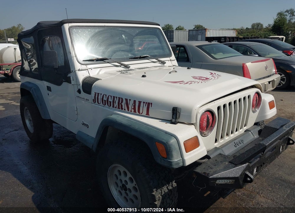 1997 JEEP WRANGLER SE VIN: 1J4FY29P2VP540957