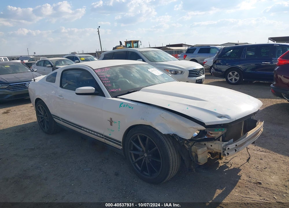 2010 FORD MUSTANG V6/V6 PREMIUM VIN: 1ZVBP8AN0A5145215