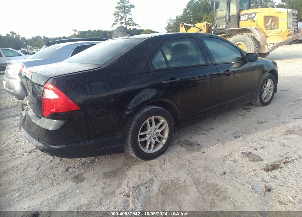 2012 FORD FUSION S VIN: 3FAHP0GA1CR148472