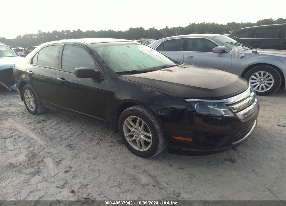 2012 FORD FUSION S VIN: 3FAHP0GA1CR148472