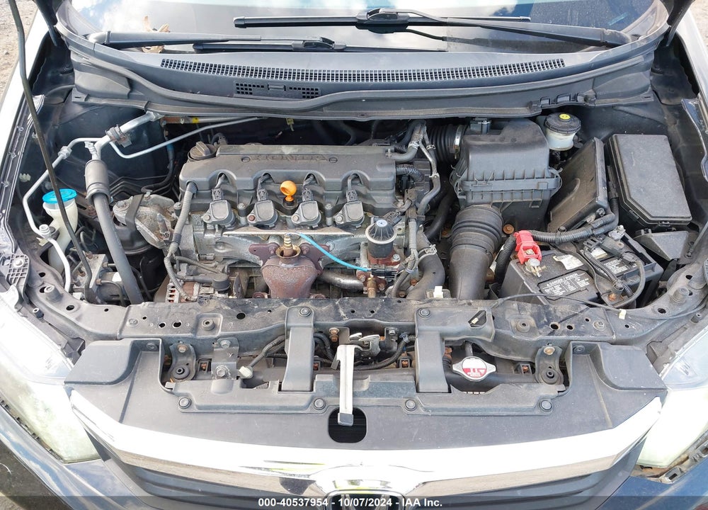 2012 HONDA CIVIC LX VIN: 19XFB2F5XCE392368