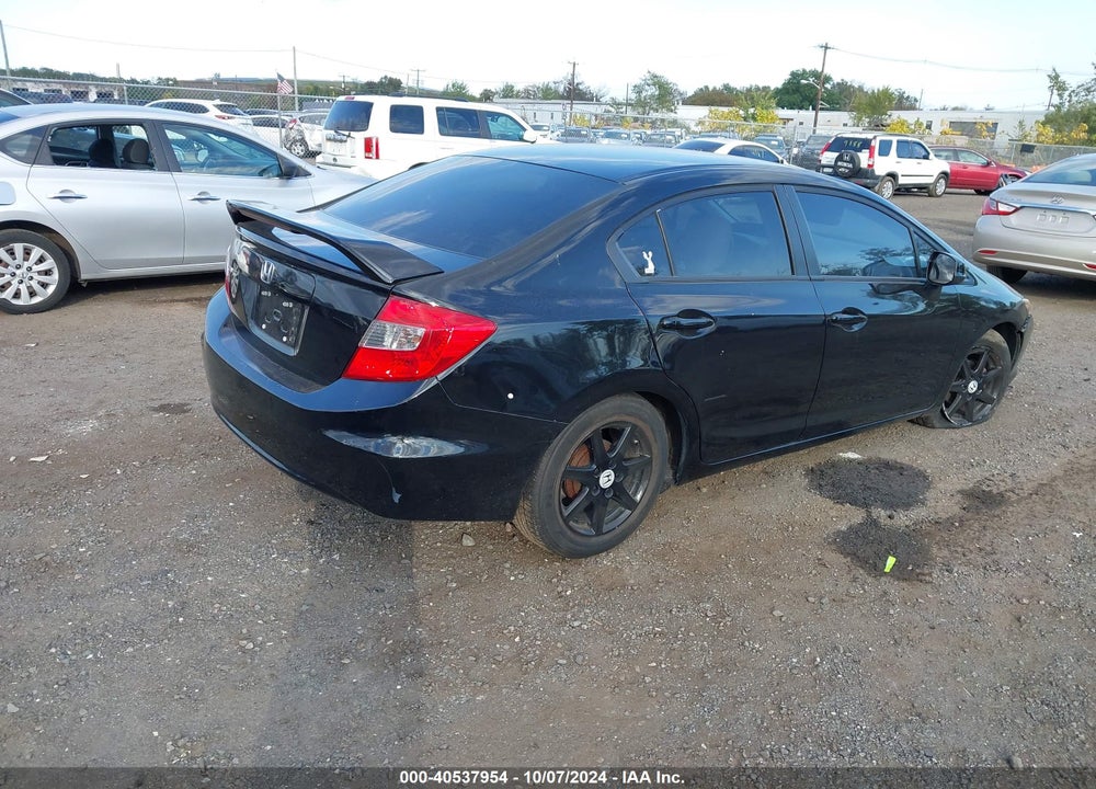2012 HONDA CIVIC LX VIN: 19XFB2F5XCE392368