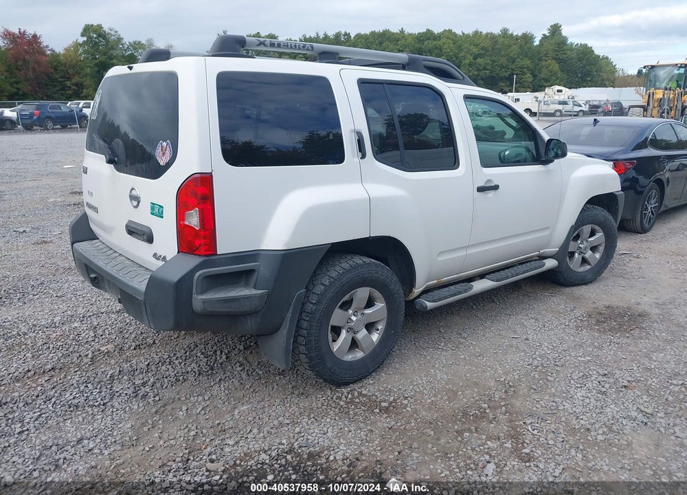 2010 NISSAN XTERRA S VIN: 5N1AN0NW7AC510361