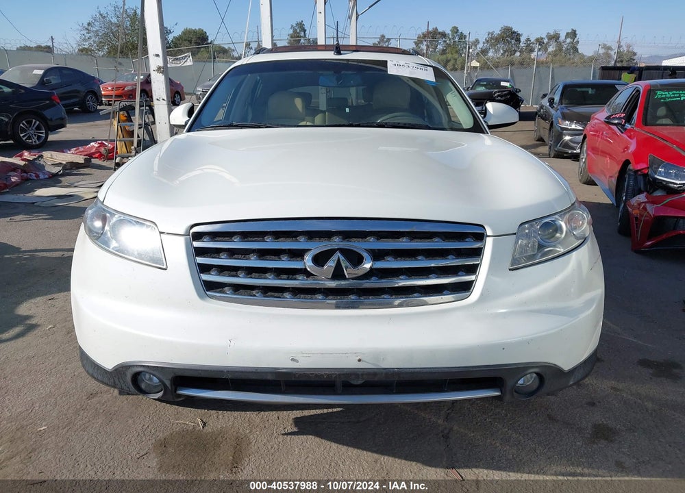 2006 INFINITI FX35 VIN: JNRAS08U16X102624