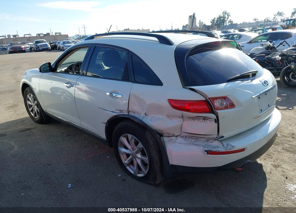 2006 INFINITI FX35 VIN: JNRAS08U16X102624