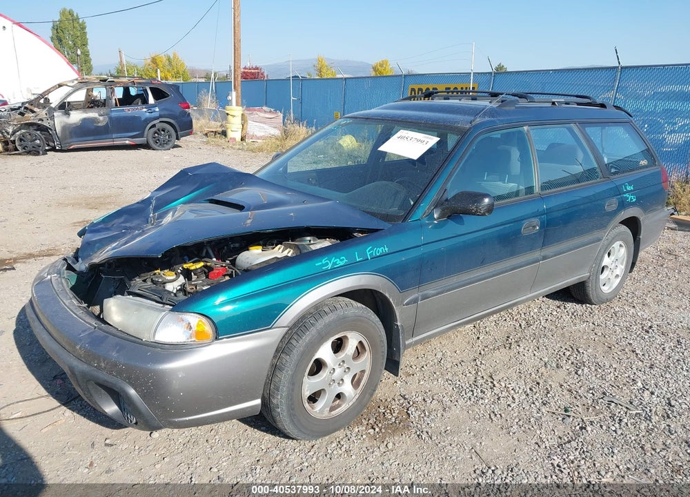 1999 SUBARU LEGACY VIN: 4S3BG6856X7612700