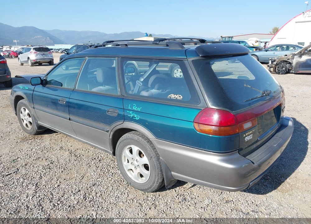 1999 SUBARU LEGACY VIN: 4S3BG6856X7612700