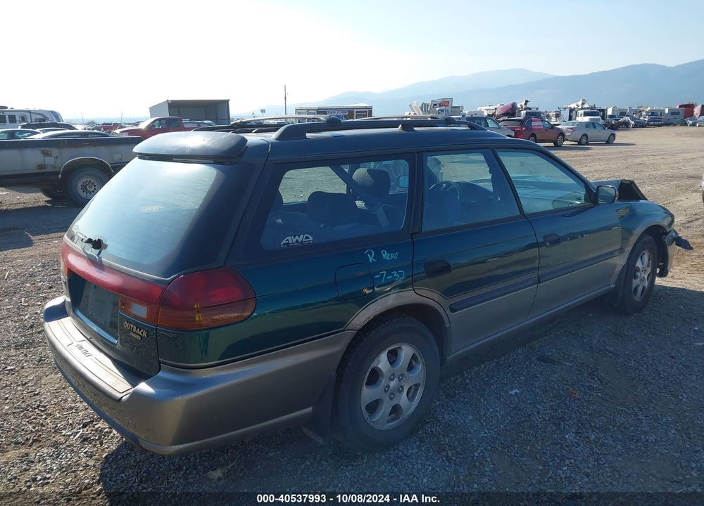 1999 SUBARU LEGACY VIN: 4S3BG6856X7612700