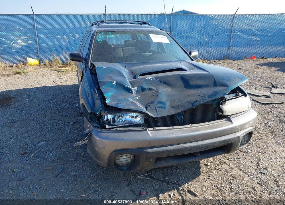1999 SUBARU LEGACY VIN: 4S3BG6856X7612700
