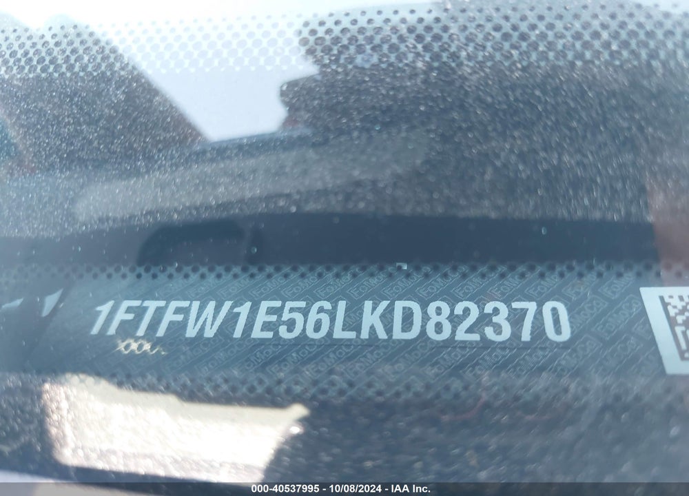 2020 FORD F-150 XLT VIN: 1FTFW1E56LKD82370