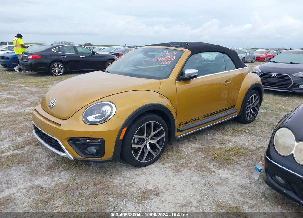 2017 VOLKSWAGEN BEETLE 1.8T DUNE VIN: 3VWT17AT6HM806734