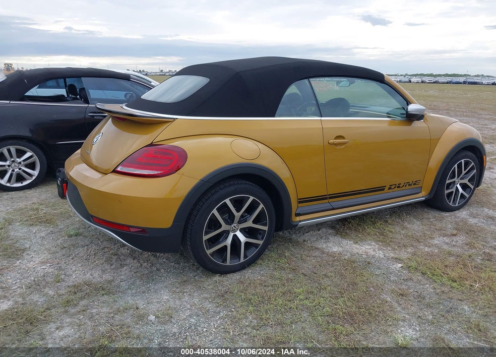 2017 VOLKSWAGEN BEETLE 1.8T DUNE VIN: 3VWT17AT6HM806734