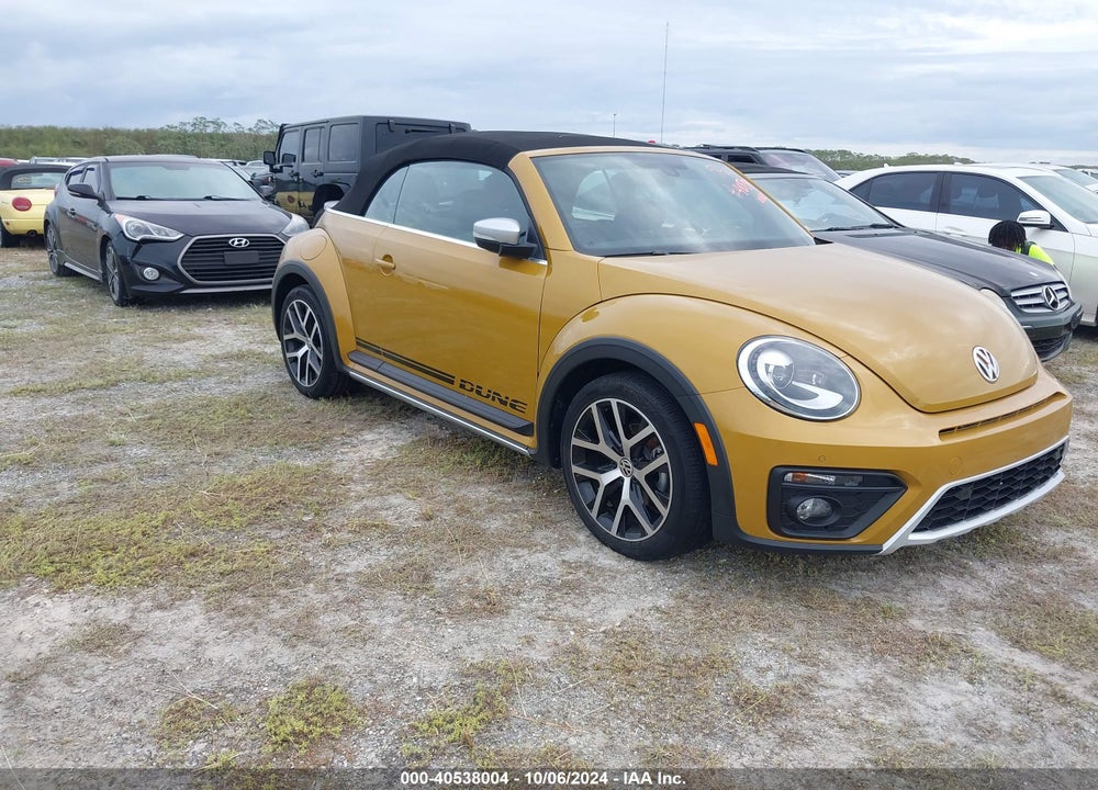 2017 VOLKSWAGEN BEETLE 1.8T DUNE VIN: 3VWT17AT6HM806734