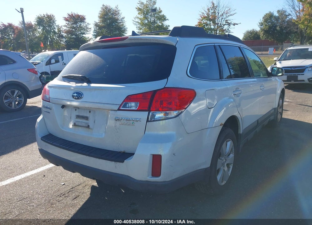 2011 SUBARU OUTBACK 2.5I LIMITED VIN: 4S4BRBKC6B3314007