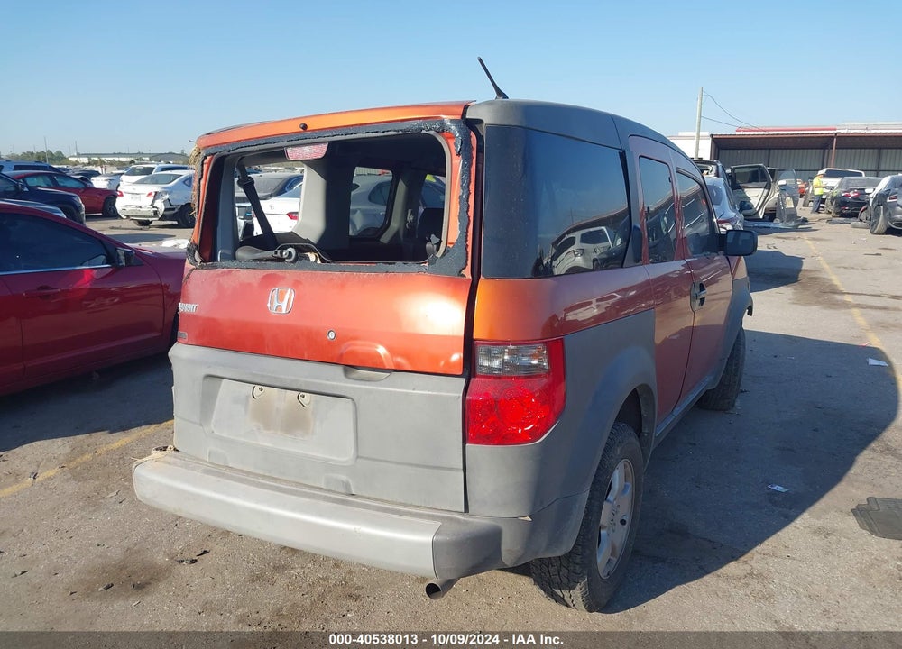 2004 HONDA ELEMENT EX VIN: 5J6YH18594L014740