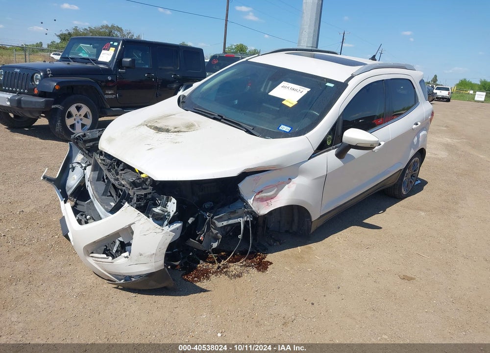 2020 FORD ECOSPORT TITANIUM VIN: MAJ3S2KE9LC360355