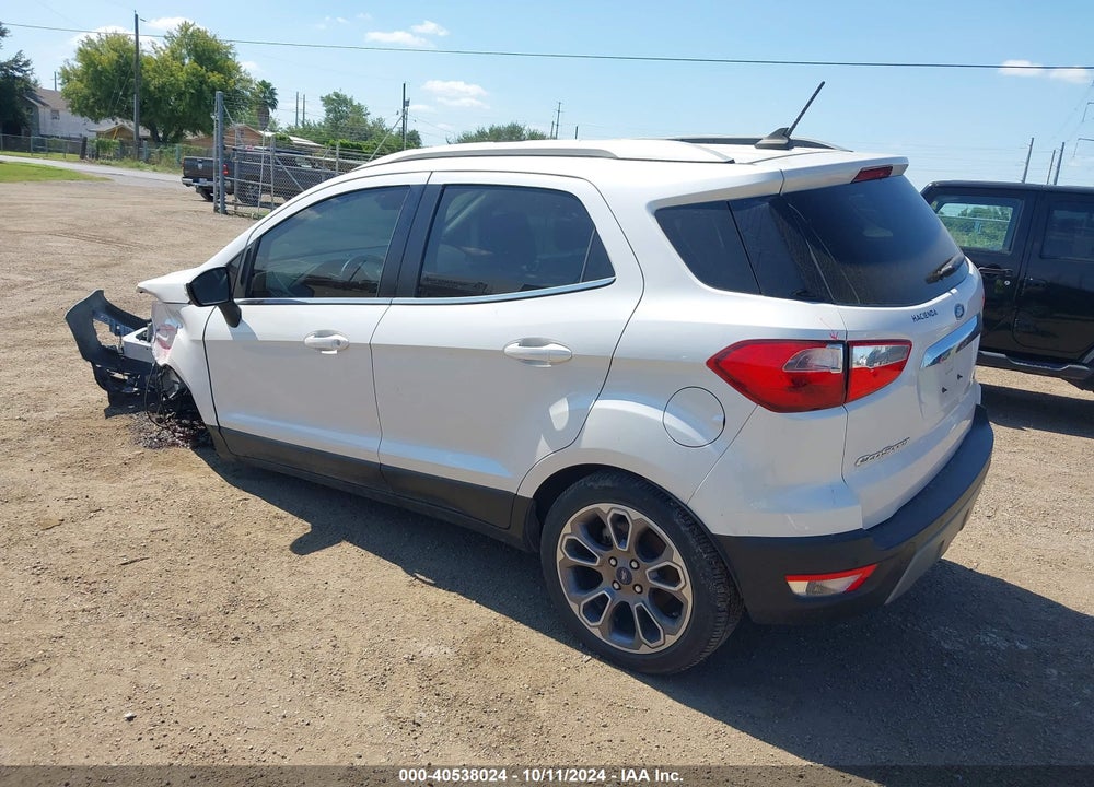 2020 FORD ECOSPORT TITANIUM VIN: MAJ3S2KE9LC360355