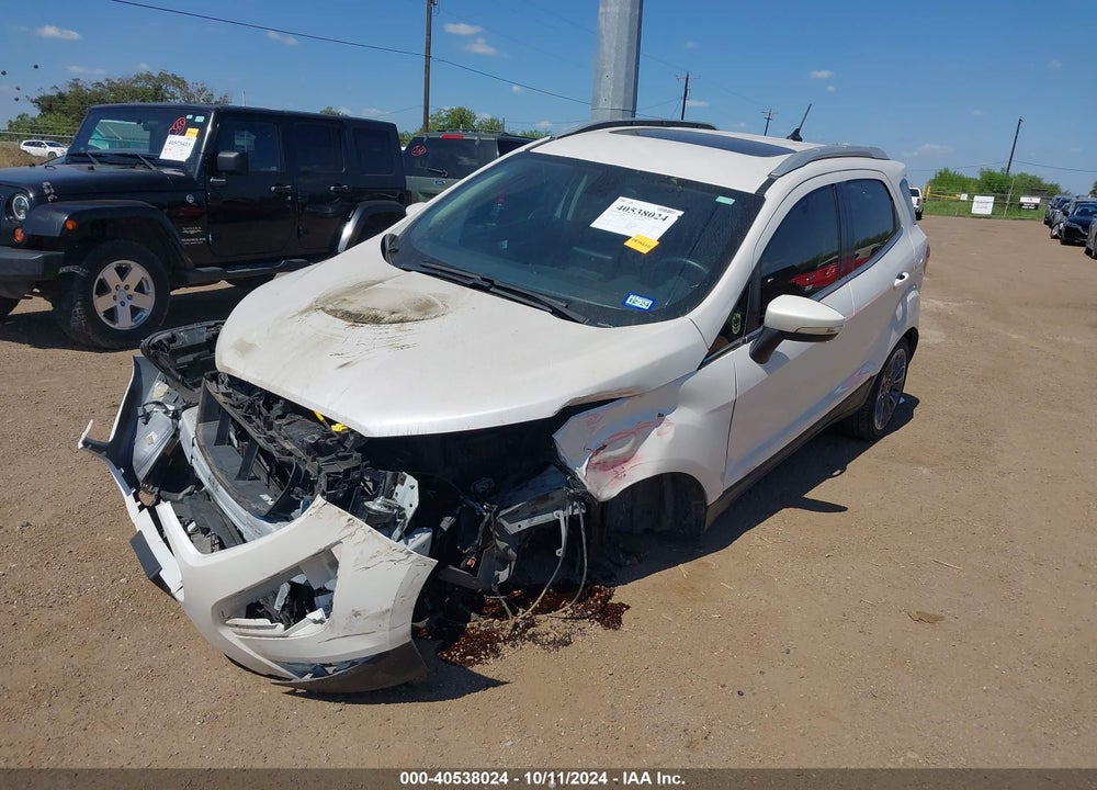 2020 FORD ECOSPORT TITANIUM VIN: MAJ3S2KE9LC360355