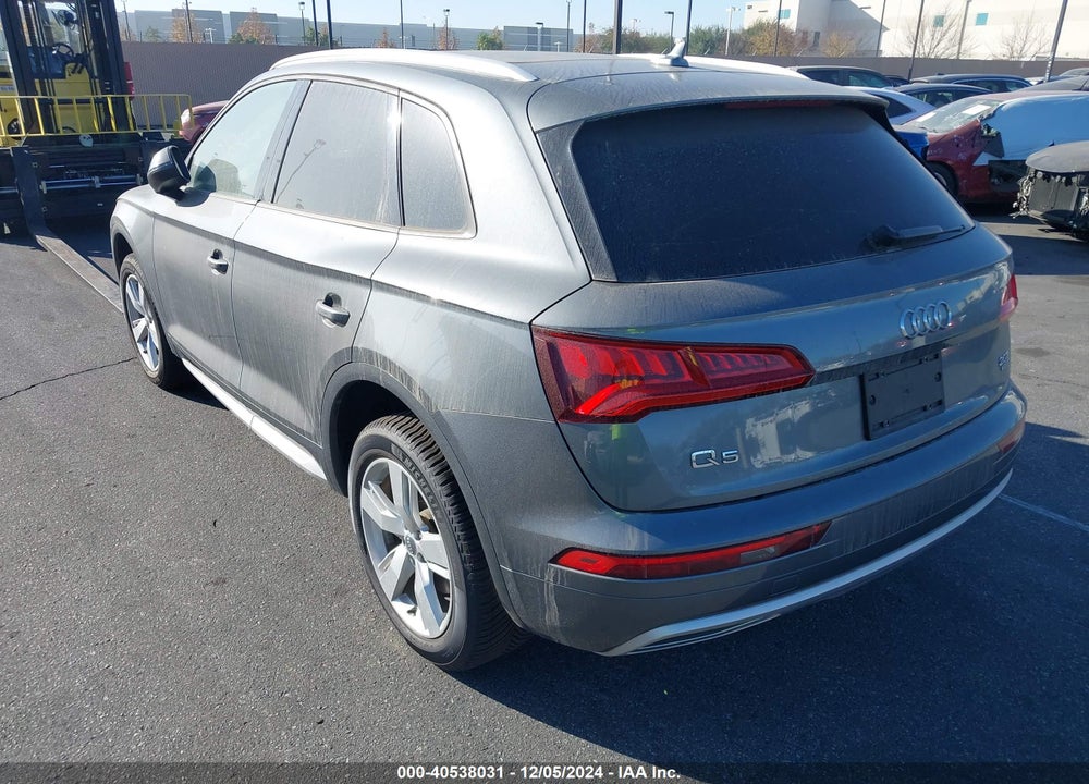2018 AUDI Q5 2.0T PREMIUM/2.0T TECH PREMIUM VIN: WA1ANAFY3J2013981